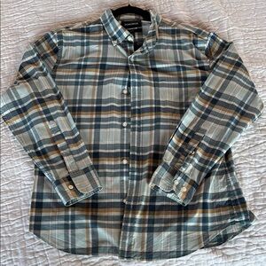 Bonobos Blue and Tan Casual Button Down Shirt